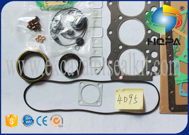 कोमात्सु बुलडोजर खुदाई लोडर के लिए इंजन ओवरहाल गैसकेट 4D95