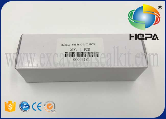 खुदाई HATO HD 512-III के लिए KWE5K-20G 24D05 रोटरी सोलेनॉइड वाल्व